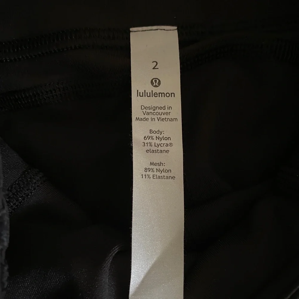 Lululemon Wunder Under Crop High-Rise Flocked - Picture 12 of 14